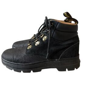 Dr. Martens Rakim Black Ankle Boots Men’s 9 Women’s 10